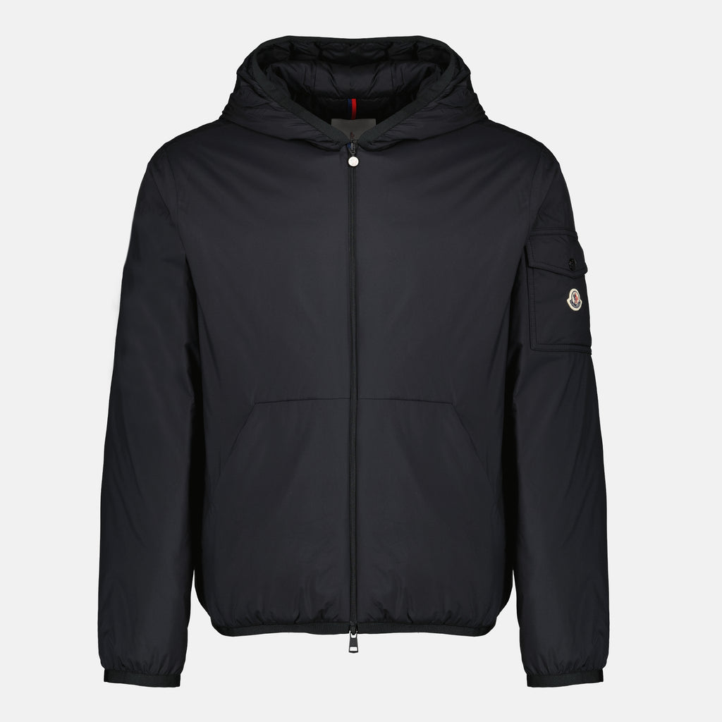 Imagen del abrigo de plumas Monteynard negro de la marca Moncler para hombre - Temporada Primavera-Verano 2026 - Vista Frontal