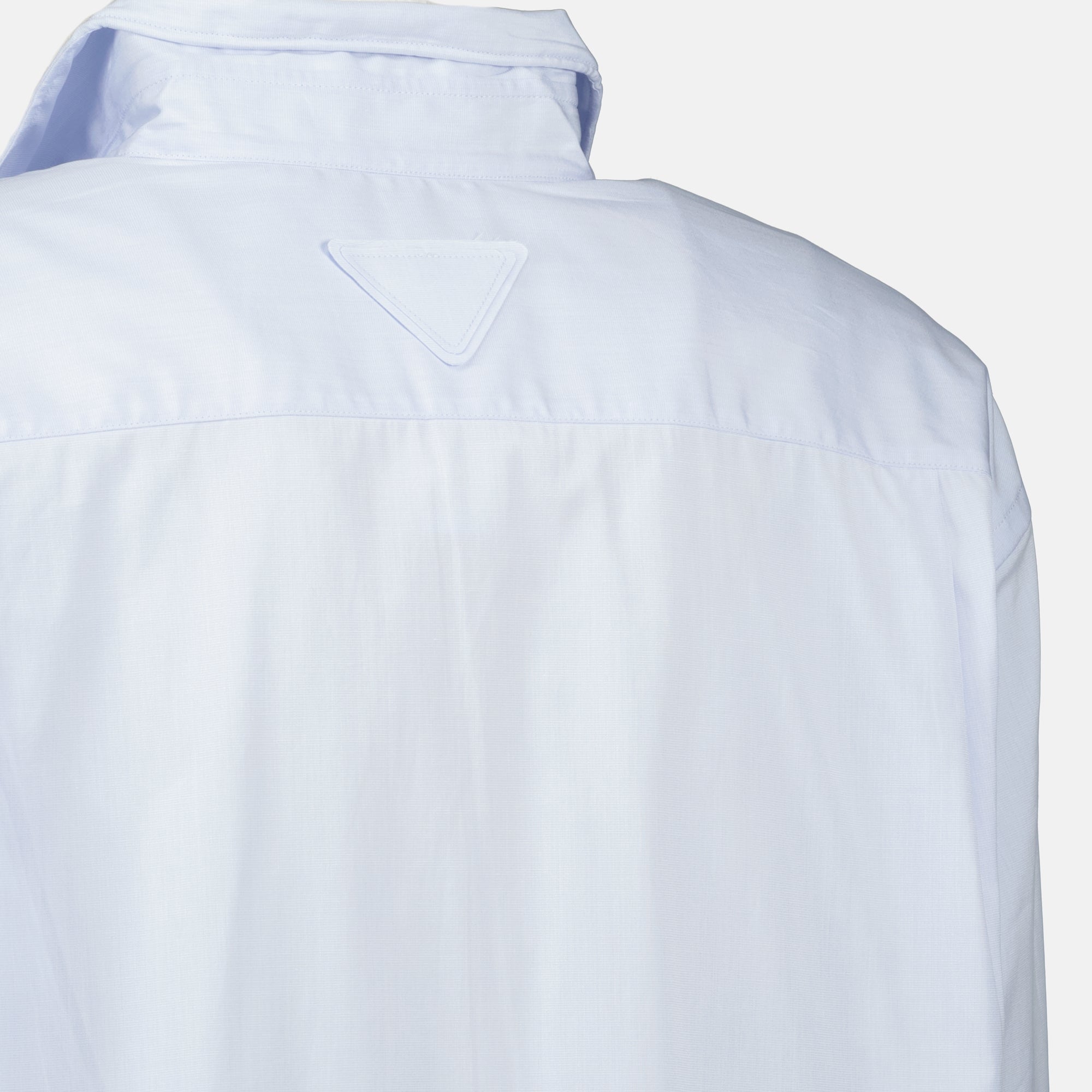 Image de l'article Chemise à noeud de la marque Prada pour Femme - Saison Automne-Hiver 2025 - Vue détaillée_2