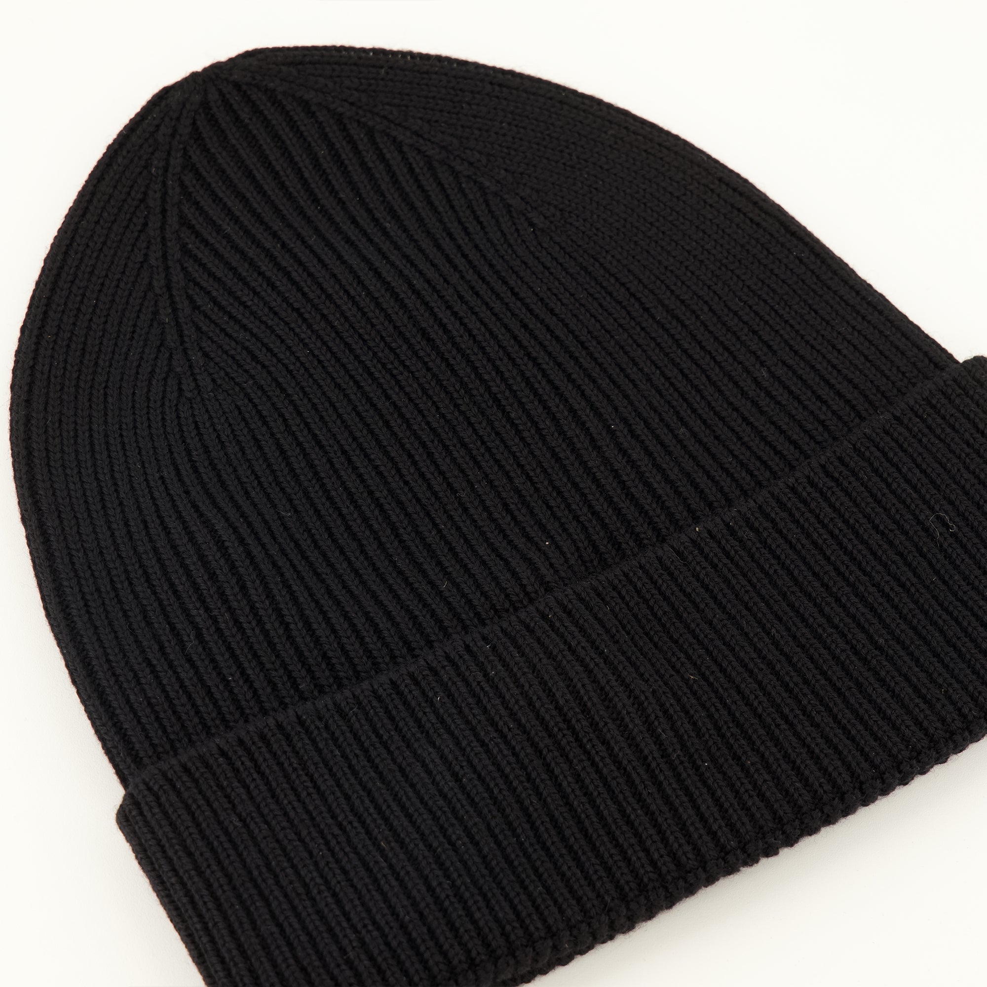 Chapeaux, casquettes et bonnets Bonnet en laine noir Moncler Noir Homme