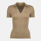 Immagine del top in lana marrone del marchio Max Mara per Donna - Stagione Primavera-Estate 2026 - Vista Frontale