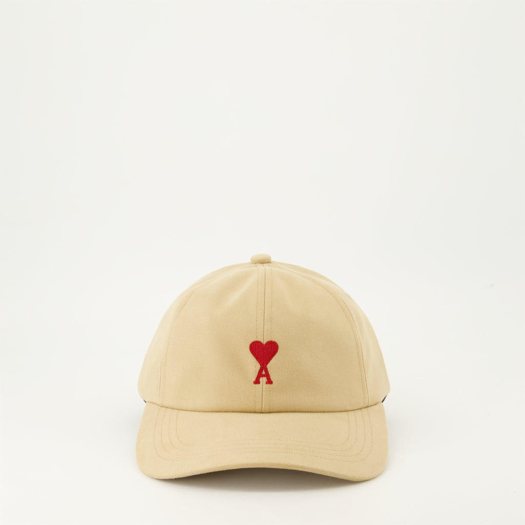 Chapéus, bonés e gorros Casquette Ami de coeur Ami PARIS Bege Unissex