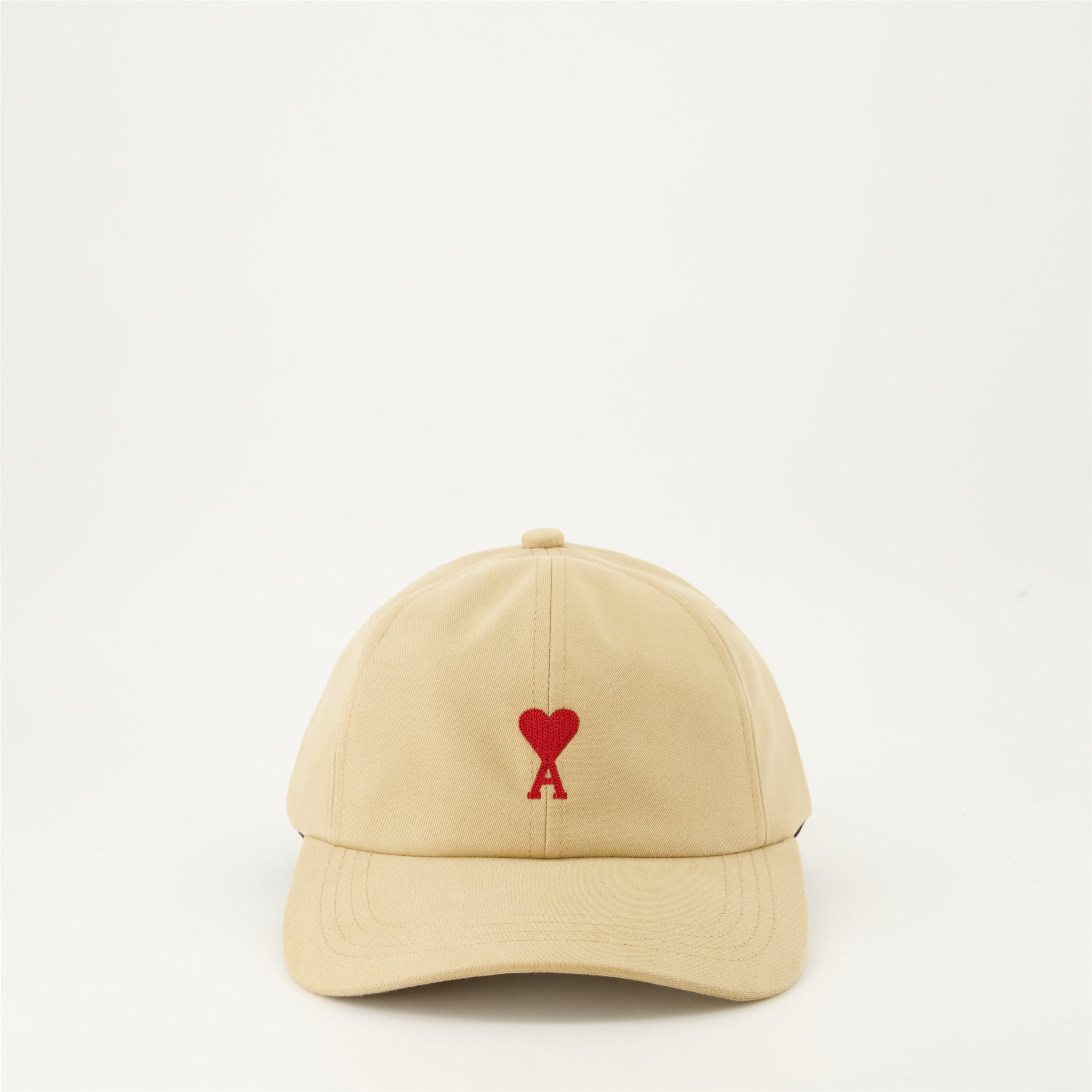 Chapeaux, casquettes et bonnets Casquette Ami de coeur Ami PARIS Beige Unisexe