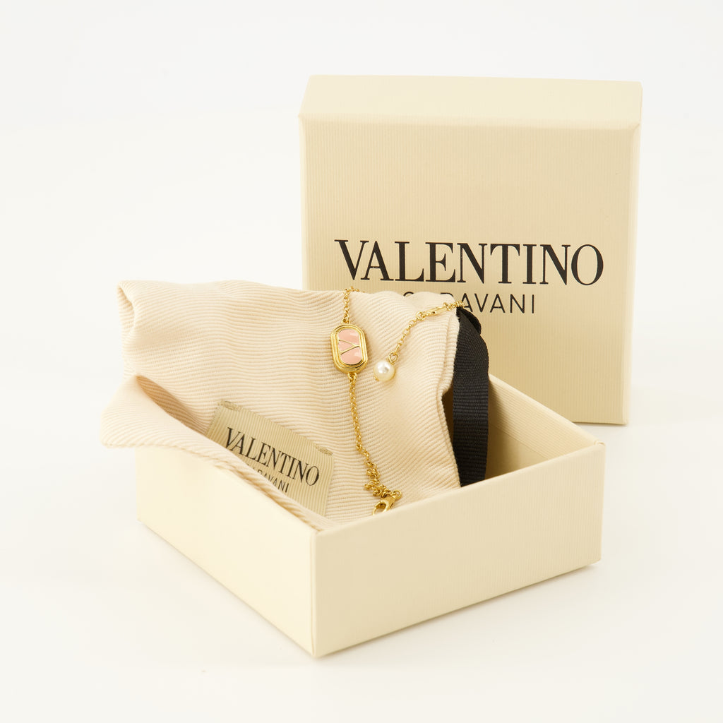 Image de l'article Bracelet VLogo de la marque Valentino Garavani pour Femme - Saison Automne-Hiver 2025 - Vue détaillée_3
