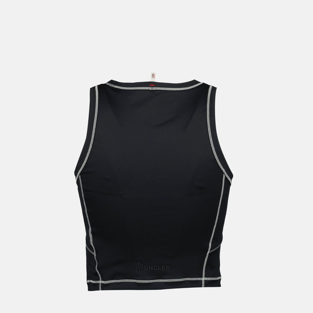 Tops Brassière à logo Moncler Grenoble Noir Femme