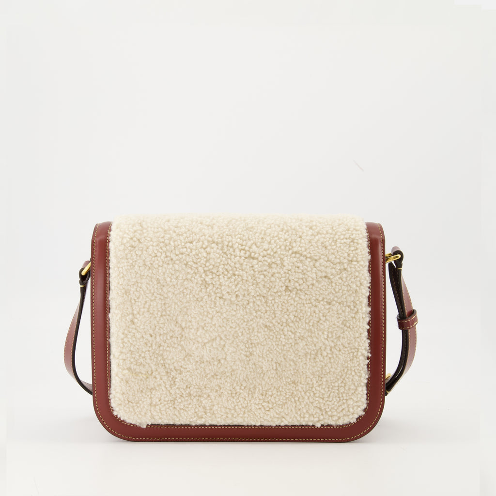 Bild des Artikels Leder- und Wolltasche von Valentino Garavani für Damen - Herbst-Winter 2025 - Rückansicht