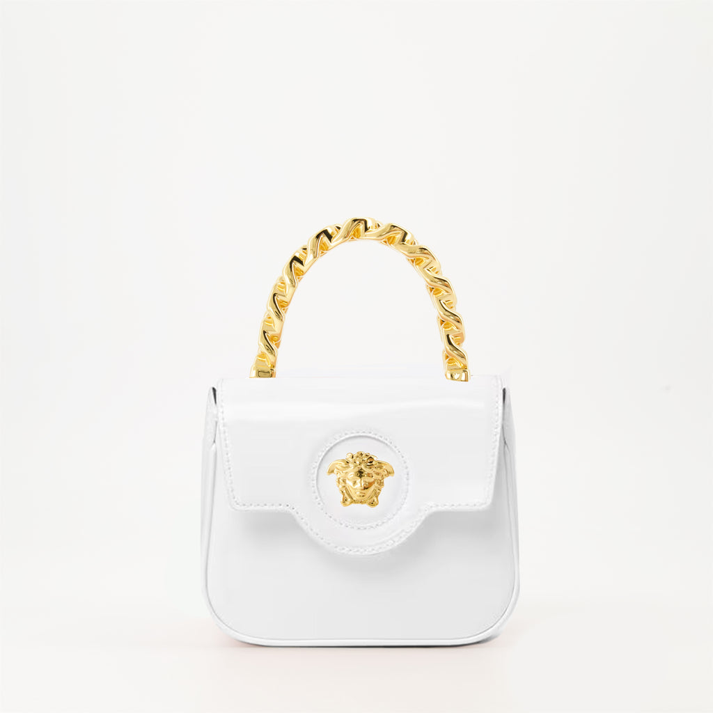 Handbags and shoulder bags Petit sac La Medusa Versace White Femme