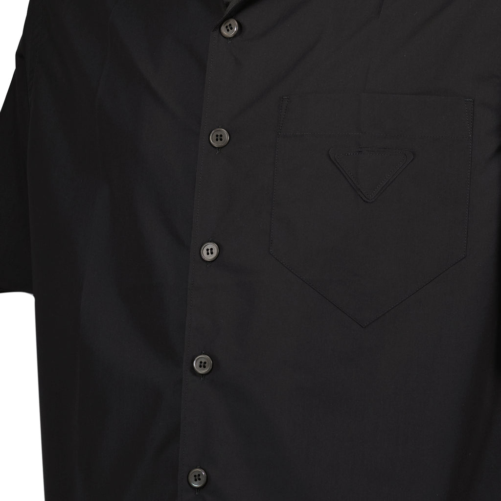 Camisas Camisa de Manga Curta Prada Preto Homme