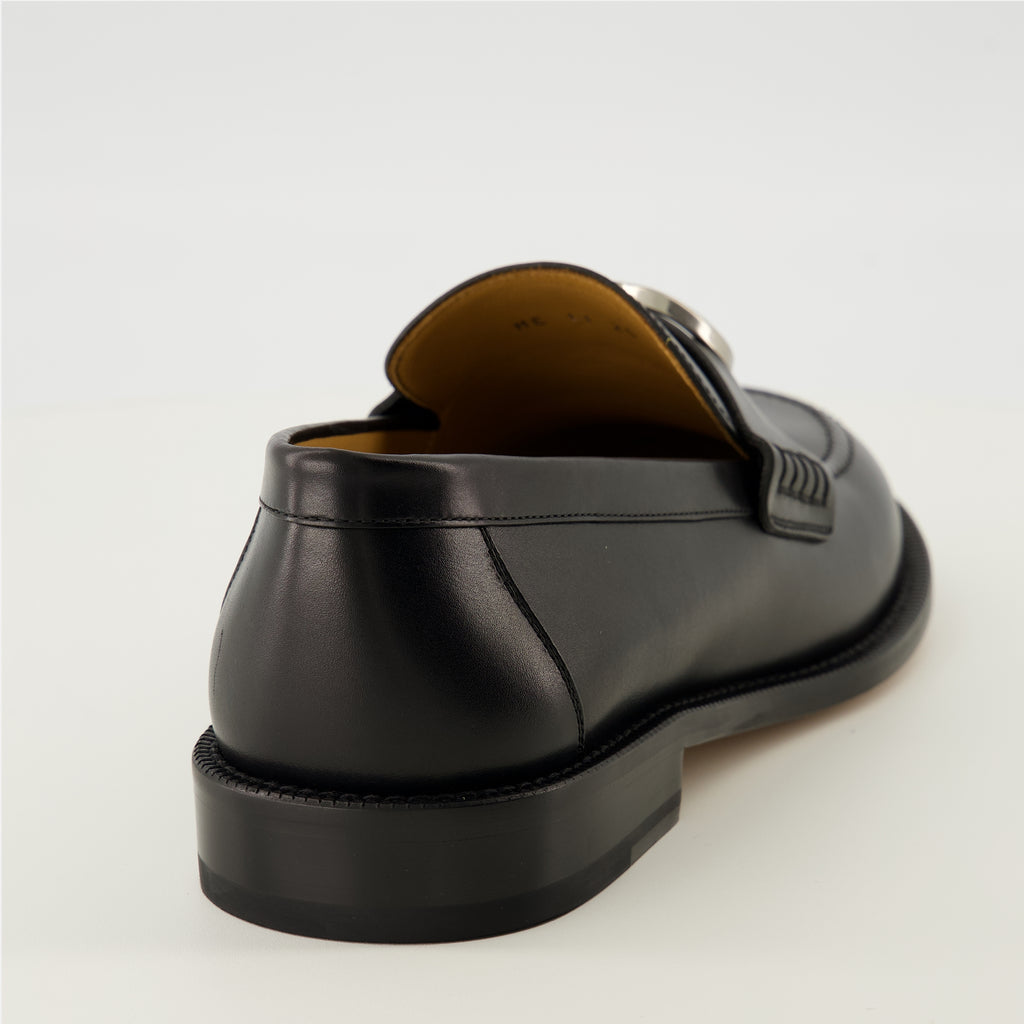 Image de l'article Moccassins Archie noir de la marque Dior pour Homme - Saison Printemps-Été 2026 - Vue arrière