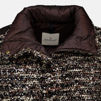 Manteaux Doudoune 2 en 1 Poetique à sequins Moncler Marron Femme