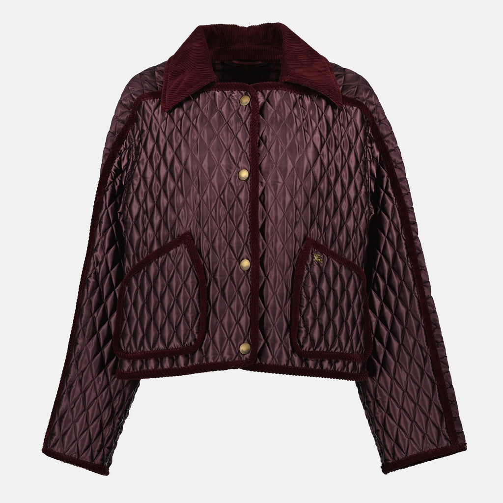 Immagine della giacca Floristion di Burberry per donna - Autunno-Inverno 2025 - Vista frontale