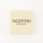 Bijoux Pendientes VLogo de metal y cristal Swarovski® Valentino Garavani Doré Femme