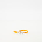 Bijoux Bracelet cordon VLogo Valentino Garavani Orange Homme