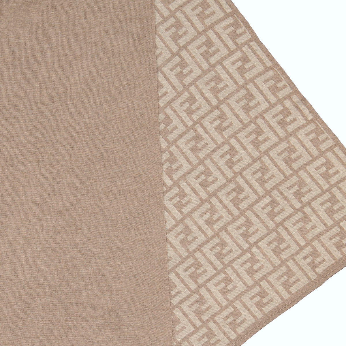 Vestes Poncho en laine Fendi Marron Femme