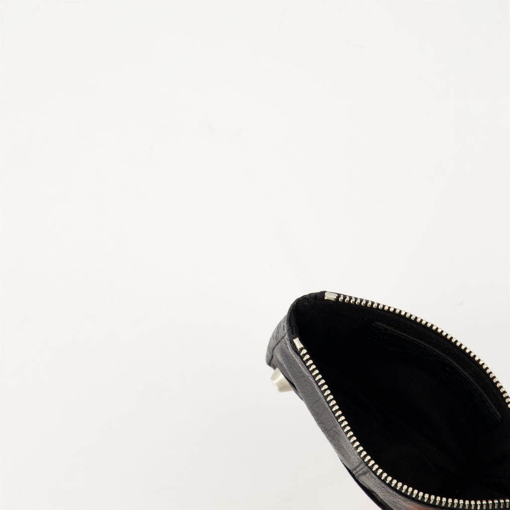 Kleine lederwaren Portemonnaie City Balenciaga Schwarz Homme