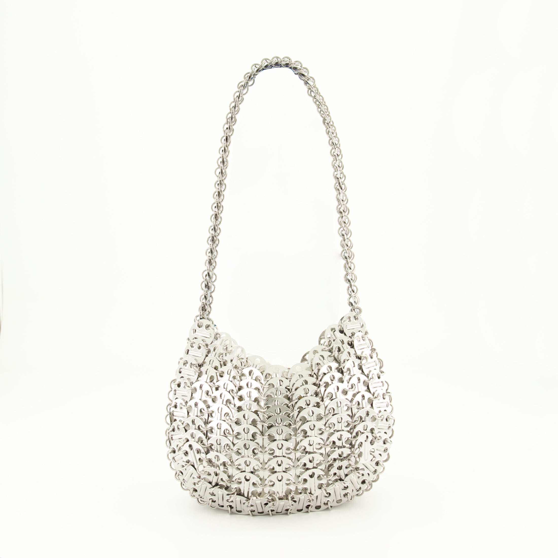 Sacs à main et épaule Sac iconic 1969 Moon Rabanne Argenté Femme