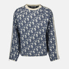 Maglieria Pull Oblique Dior Blu Homme