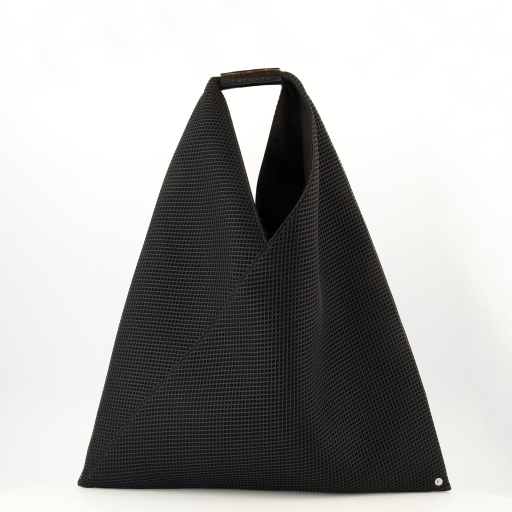 Sacs à main et épaule Bolso Japonés de Malla Negra Mm6 Noir Femme
