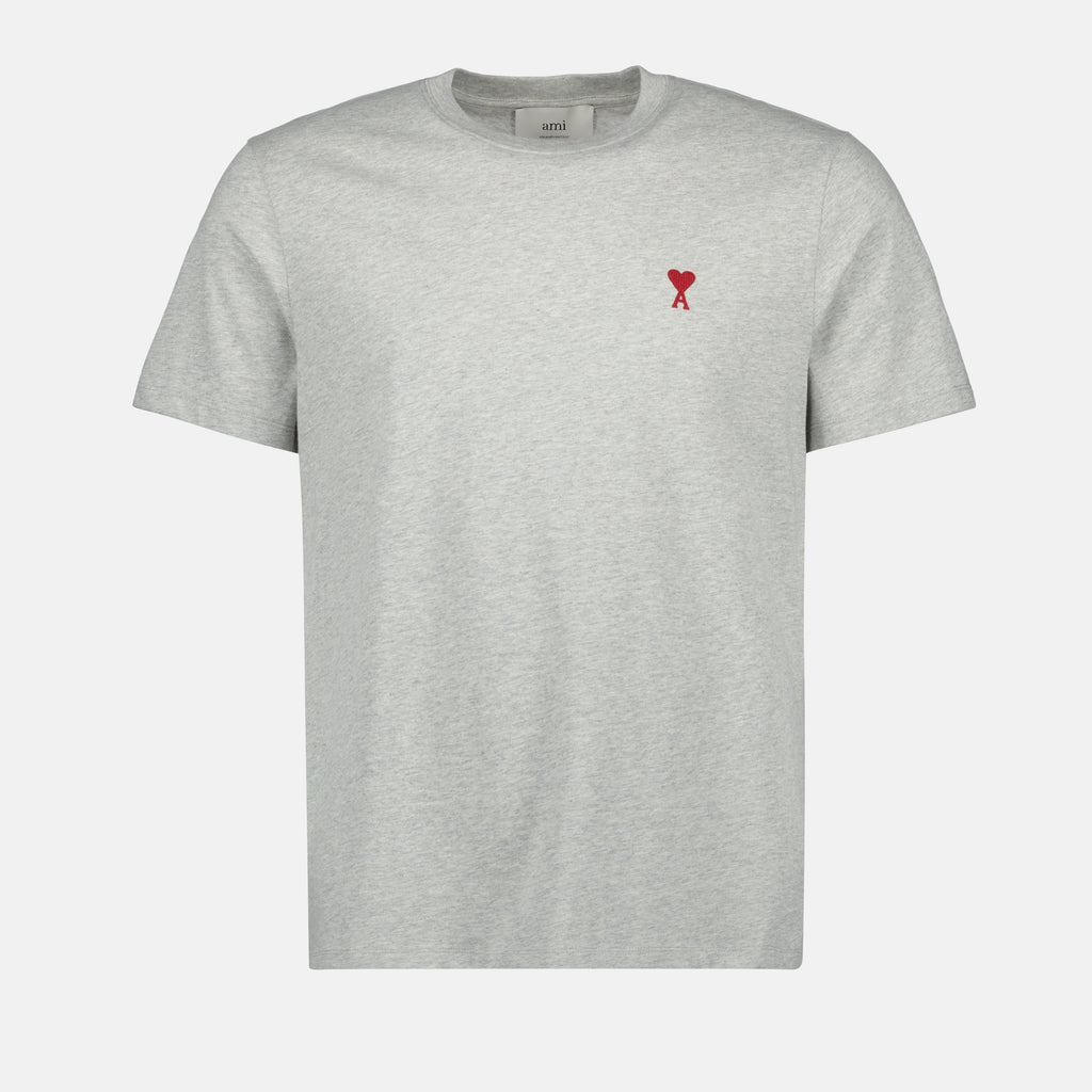 T-Shirts Rotes Ami de Coeur T-Shirt Ami PARIS Grau Unisex