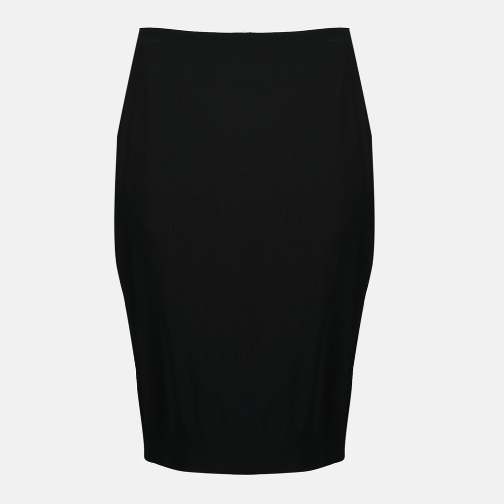 Image of the Cassandre Pencil Skirt from the brand Saint Laurent for Women - Autumn-Winter 2025 - Front View