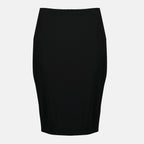 Bild des Cassandre Bleistiftröcks der Marke Saint Laurent für Frauen - Herbst-Winter 2025 - Vorderansicht