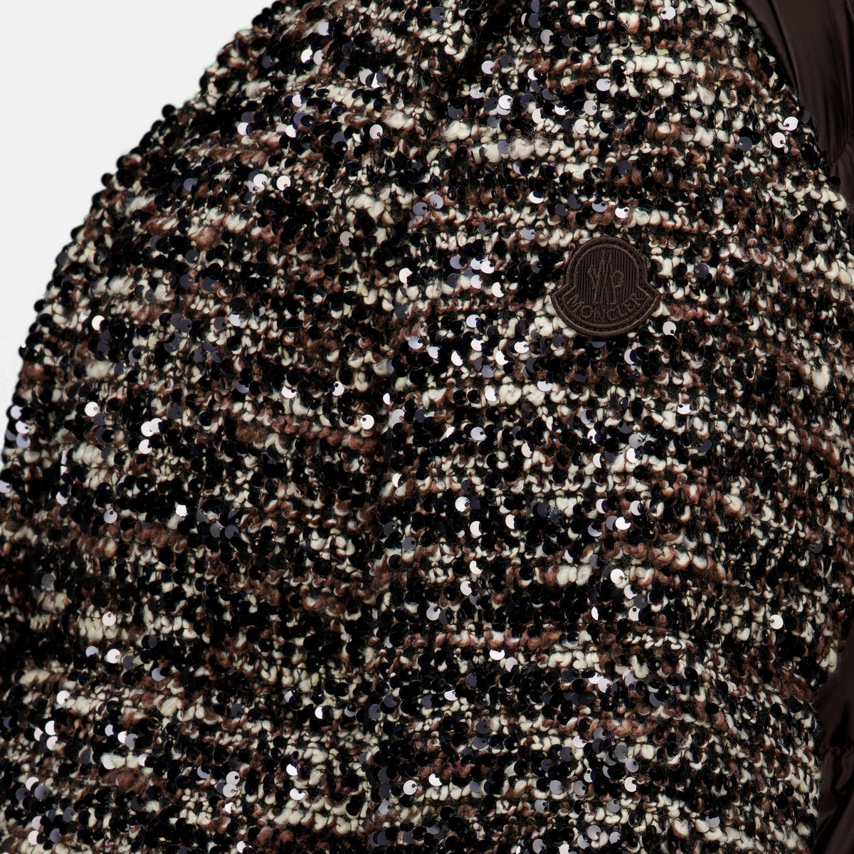 Manteaux Doudoune 2 en 1 Poetique à sequins Moncler Marron Femme
