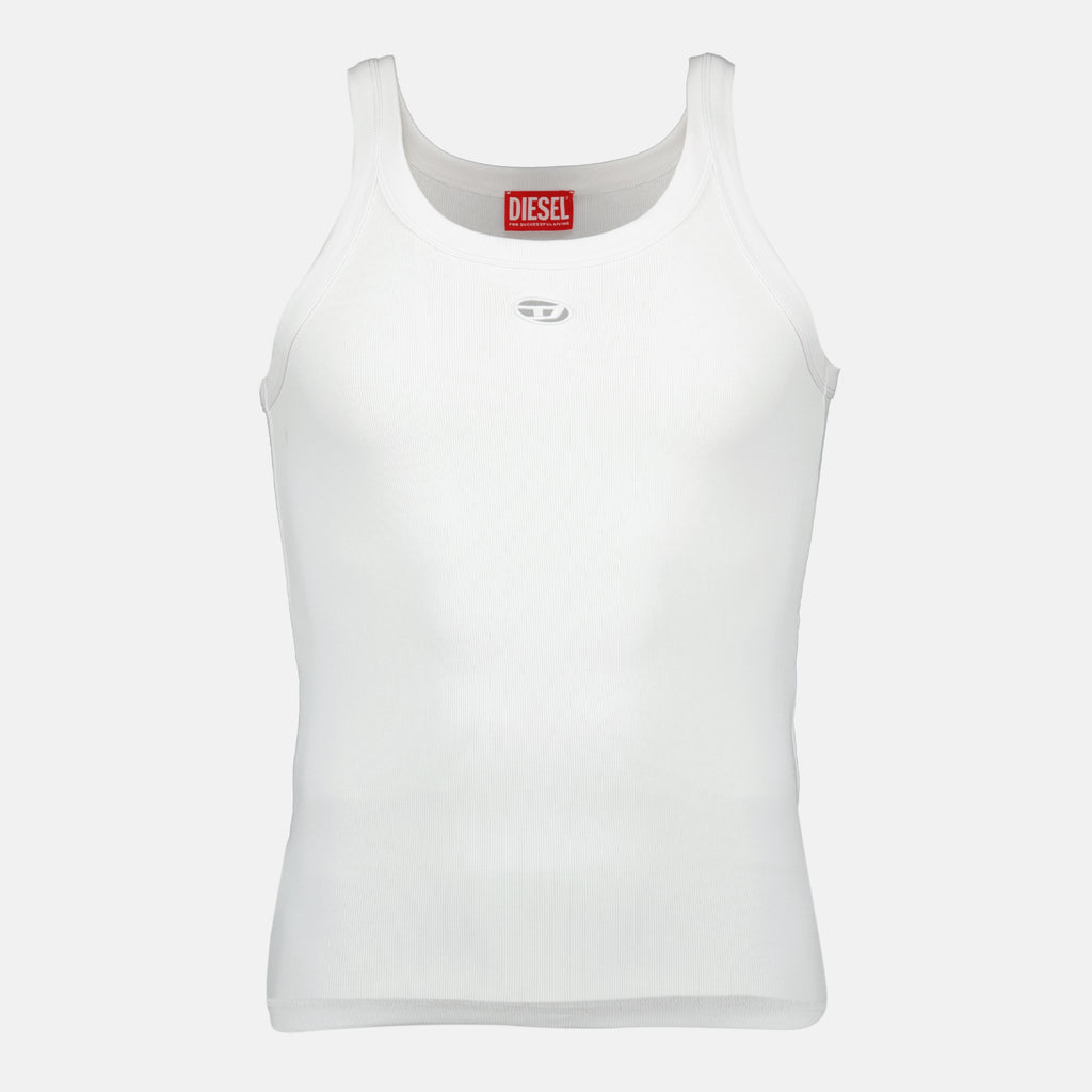 Image de l'article Débardeur T-Wide blanc de la marque Diesel pour Homme - Saison Printemps-Été 2026 - Vue de Face