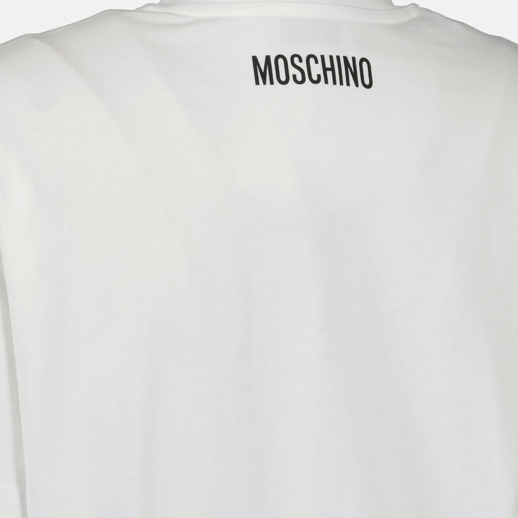 Immagine della T-shirt stampata del marchio Moschino per Donna - Stagione Autunno-Inverno 2025 - Vista Dettagliata_6