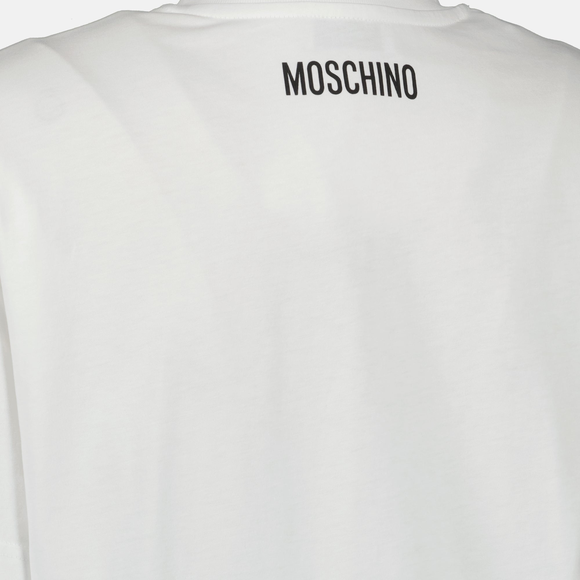Image de l'article T-shirt imprimé de la marque Moschino pour Femme - Saison Automne-Hiver 2025 - Vue détaillée_6