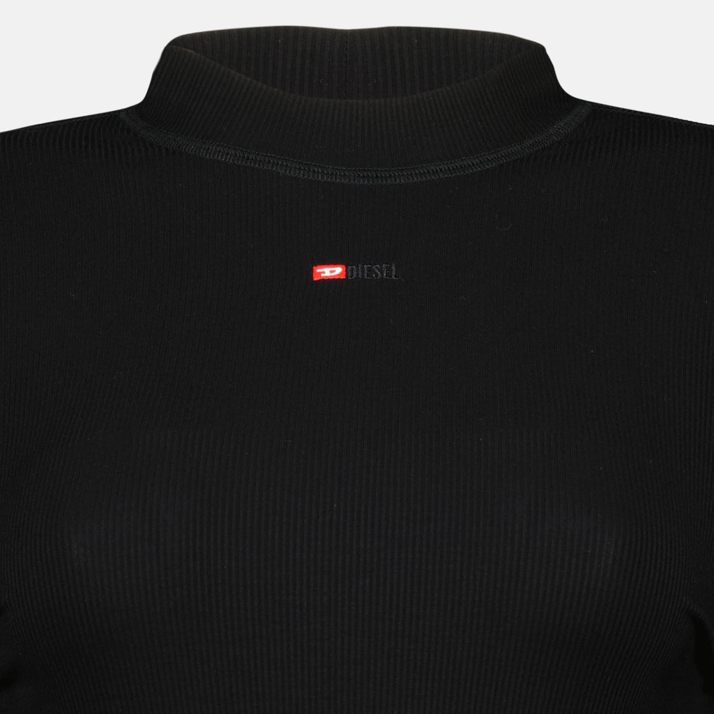 Image de l'article Top manches longues noir de la marque Diesel pour Femme - Saison Printemps-Été 2026 - Vue détaillée_2