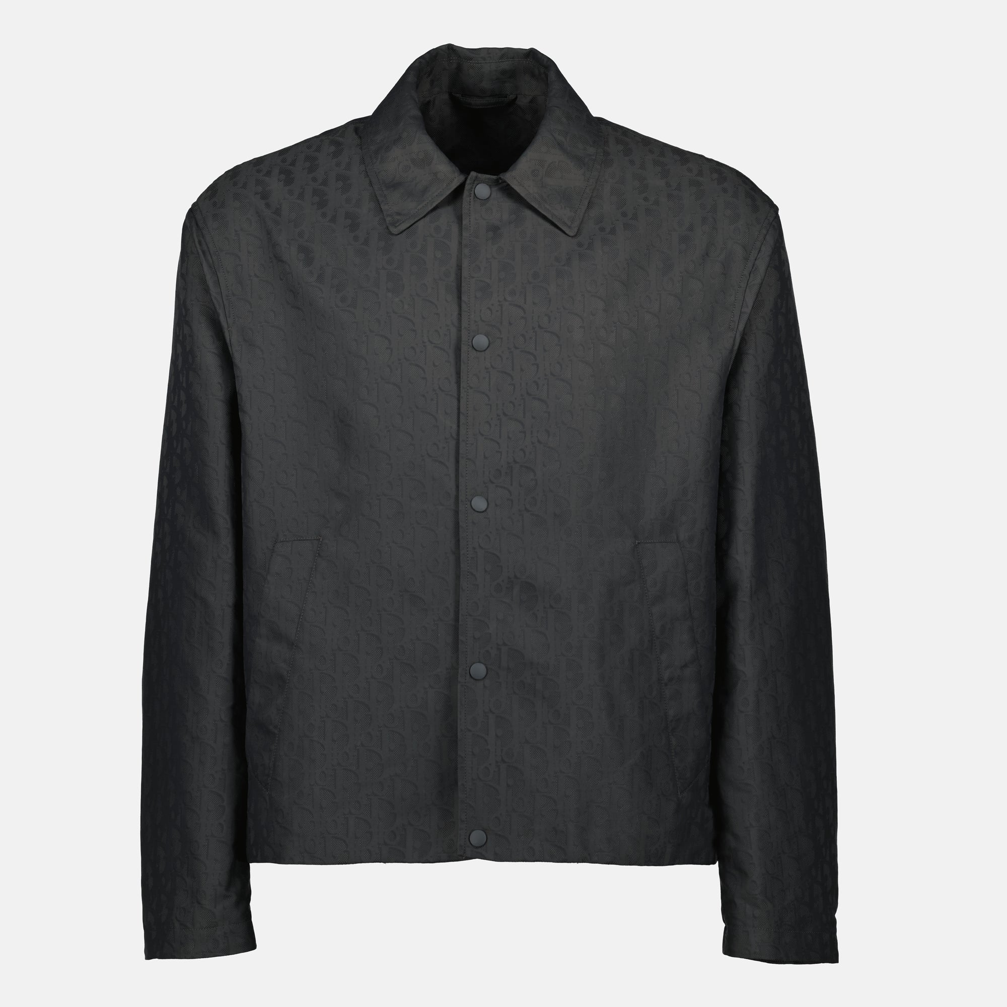 Immagine del Blouson Dior Oblique del marchio Dior per Uomo - Stagione Autunno-Inverno 2025 - Vista Frontale