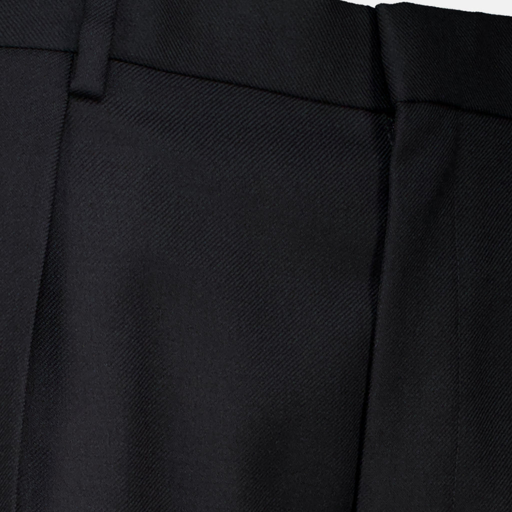 Shorts ブラックウールテーラードショーツ Dior Noir Homme
