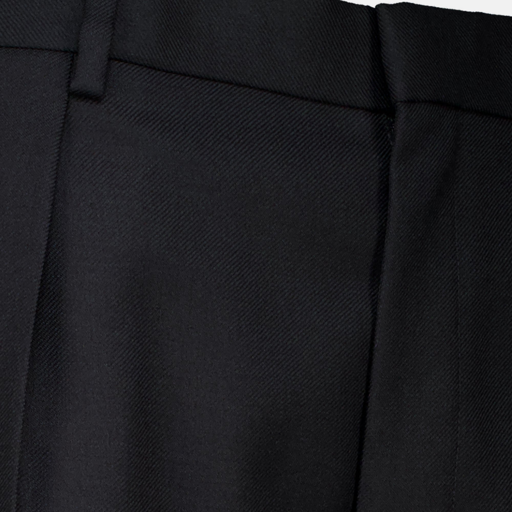 Shorts ブラックウールテーラードショーツ Dior Noir Homme