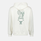 Sweatshirts Sweat à capuche Medicis Sport Drole De Monsieur Blanc Homme