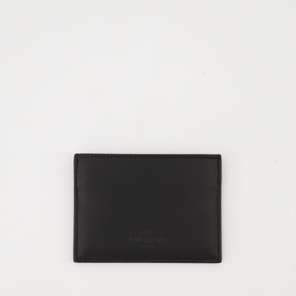 Small leather goods Porte-cartes VLTN Valentino Garavani Black Homme