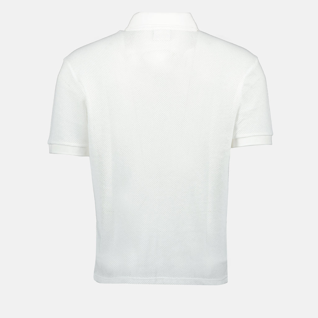Polos Polo en résille Courrèges Blanc Homme