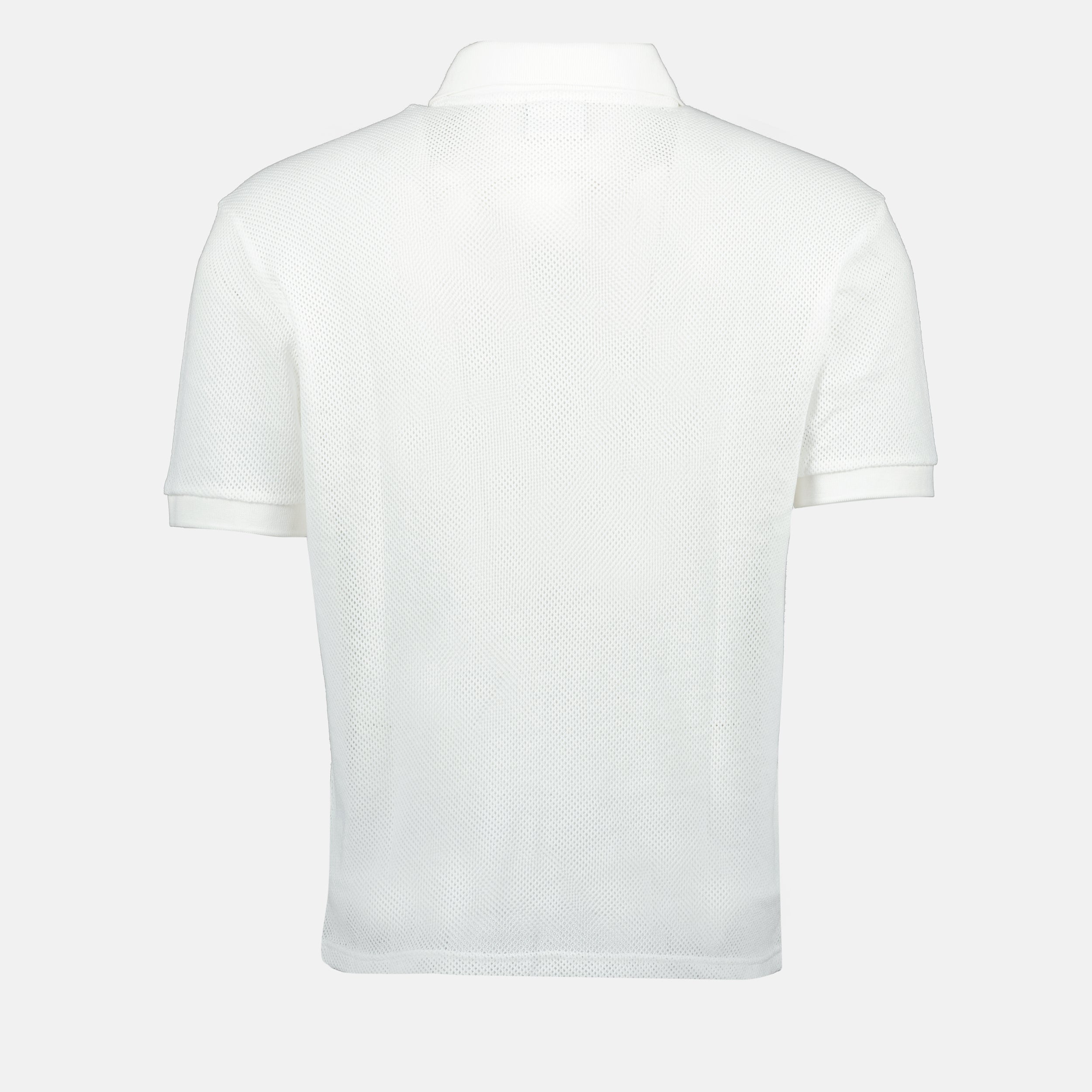Polos Polo en résille Courrèges Blanc Homme
