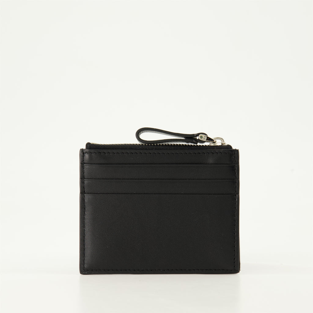 スモールレザーグッズ VLogoカードホルダー Valentino Garavani 黒 Homme