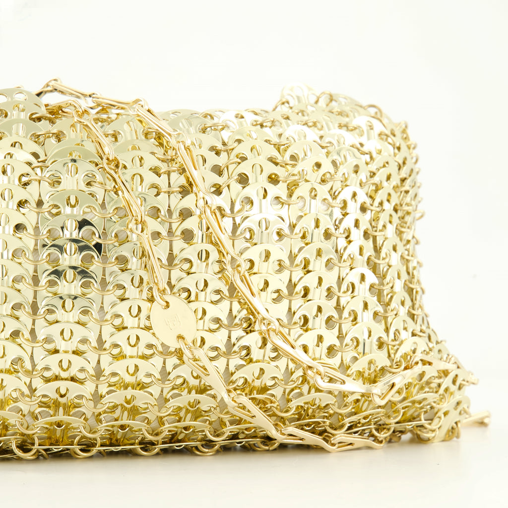 ハンドバッグ・ショルダーバッグ アイコニック 1969 ゴールデンバッグ Rabanne 金 女性