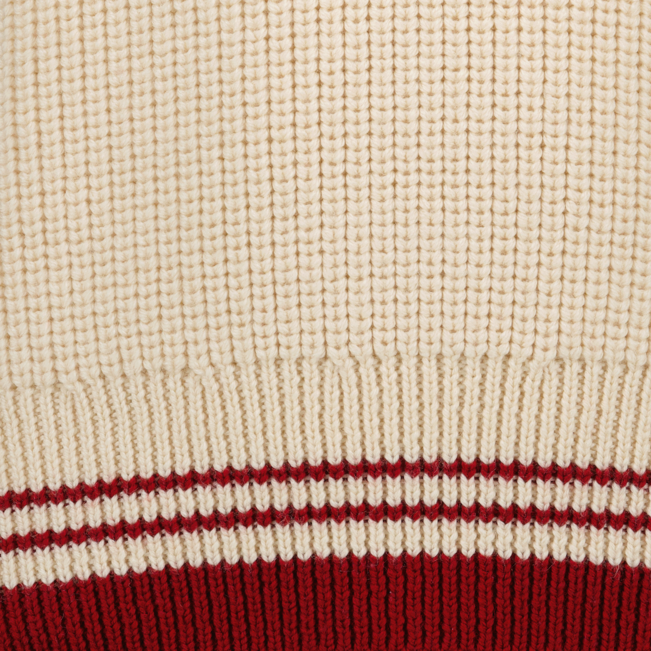 Knitwear Sleeveless Ribbed Sweater Ami PARIS Beige Unisex