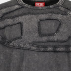 Immagine dell'articolo t-shirt oversize T-Boxt-Den grigia del marchio Diesel per Uomo - Stagione Primavera-Estate 2026 - Vista Dettagliata_1
