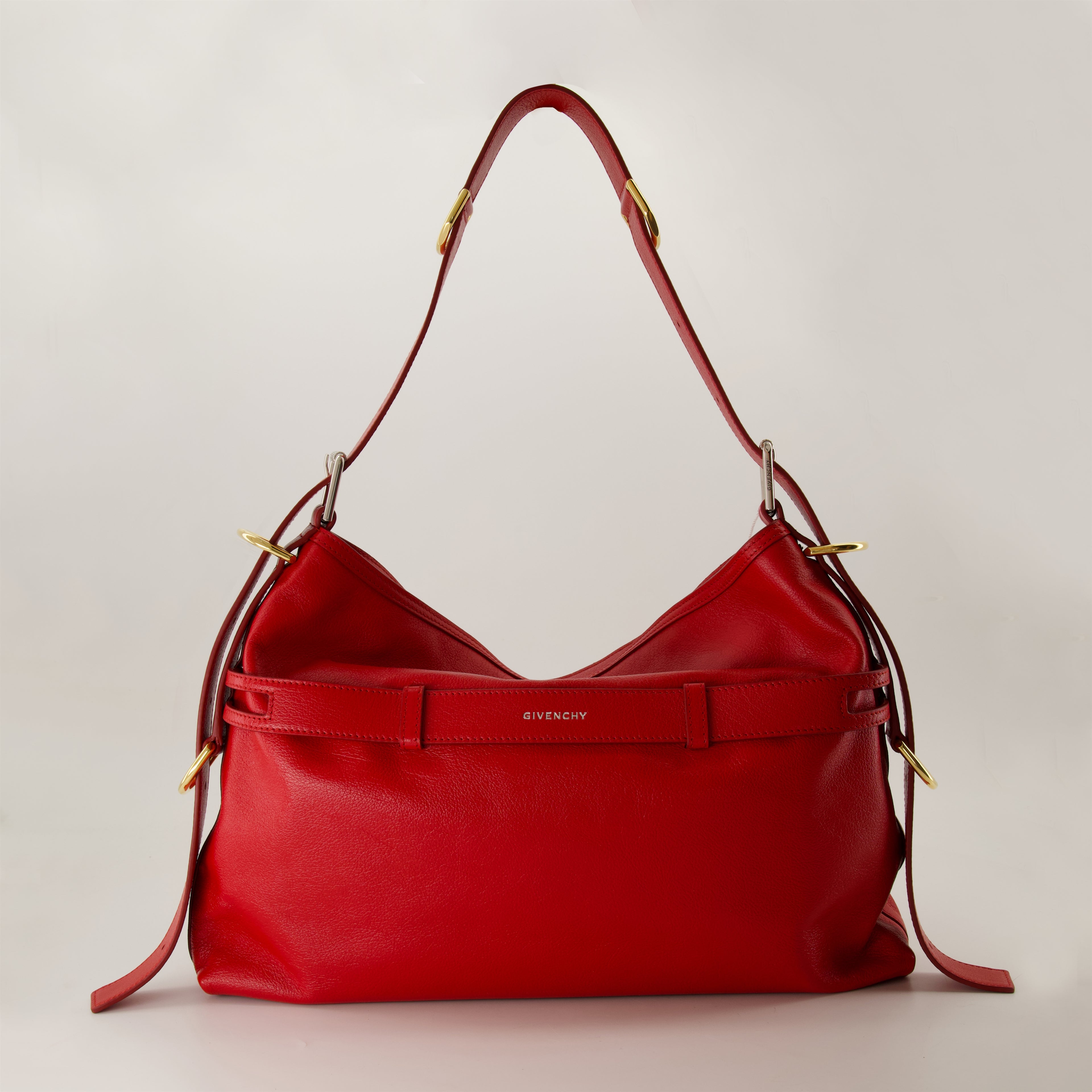 Sacs à main et épaule Sac Voyou en cuir Givenchy Rouge Femme