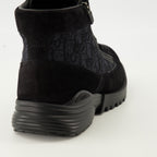 Bild der Dior Herren Oblique Stiefeletten - Herbst-Winter 2025 - Rückansicht