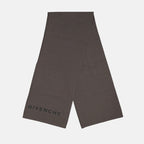 Écharpes, foulards et gants Écharpe 4G Givenchy Gris Unisexe