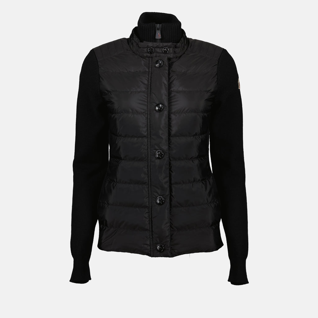 Vestes Veste bi-matière Moncler Grenoble Noir Femme
