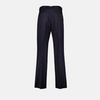 Pantalons Pantalon en laine Dior Bleu foncé Homme