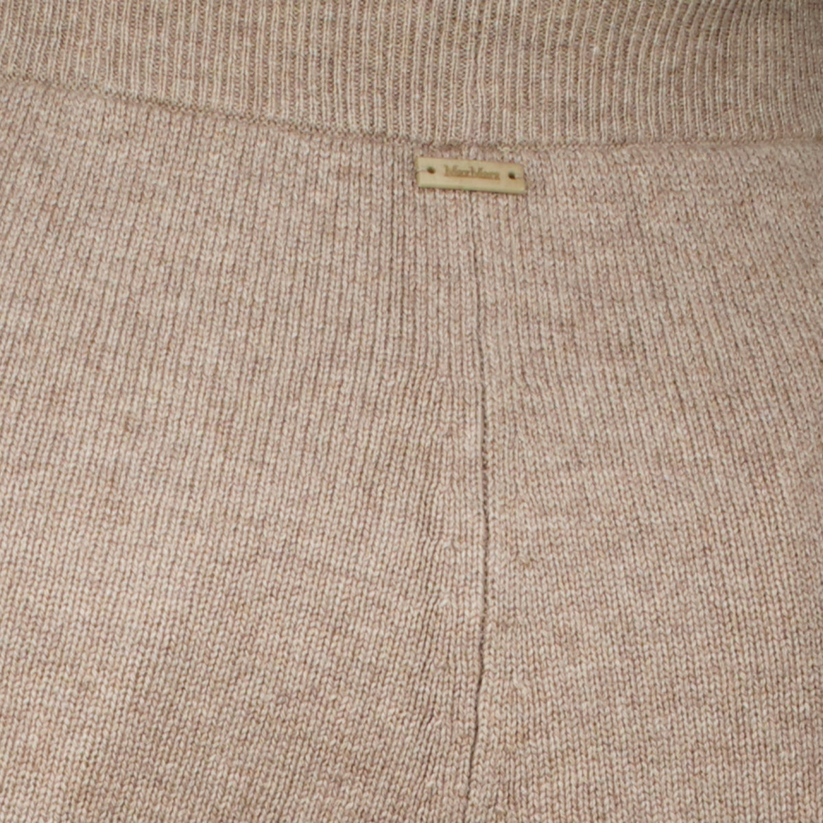 Pantalons Breite Cashmere-Hosen Max Mara Beige Femme