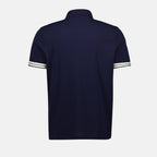 Polos Polo à logo Moncler Bleu foncé Homme