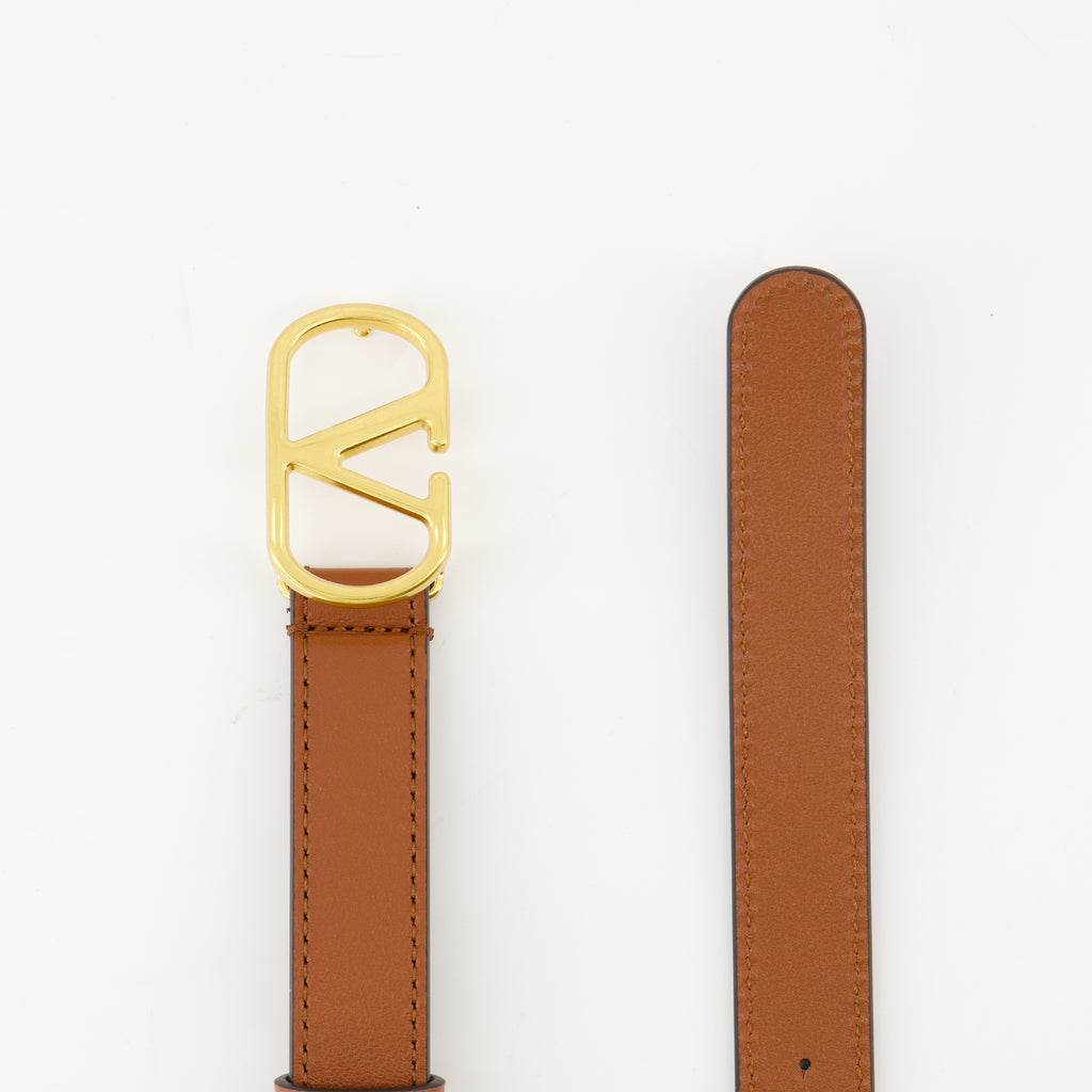 Ceintures Cinto VLogo Valentino Garavani Marron Femme