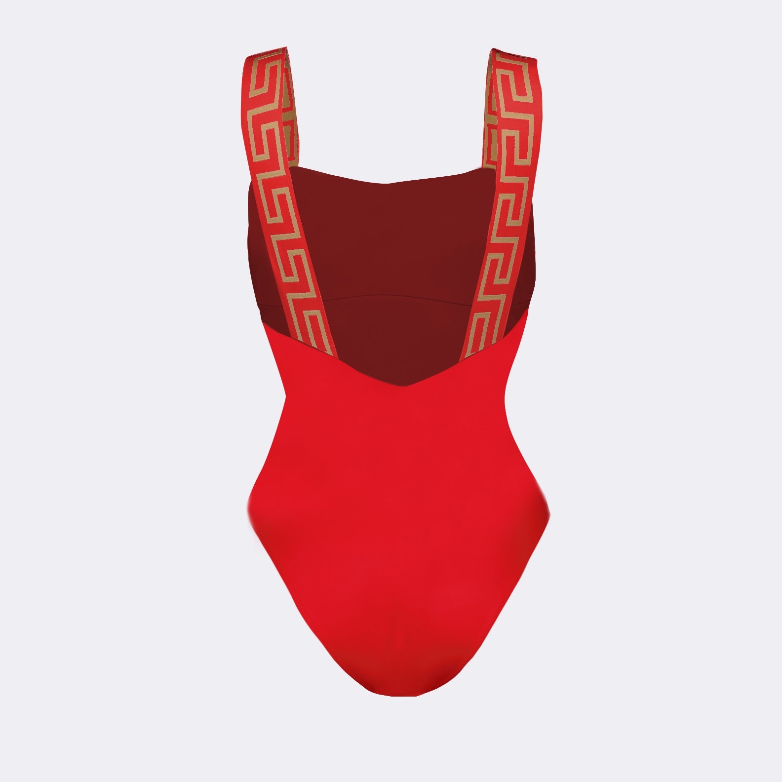 Beachwear Maillot de bain Greca Versace Rouge Femme