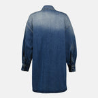 Chemises Denim-Hemd Prada Bleu Femme